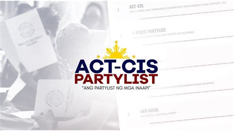 party list winners 2022|ACT.